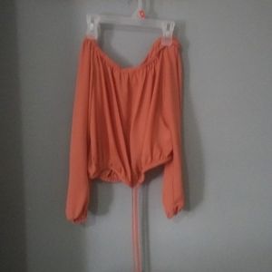 Perfect coral shirt for summer.